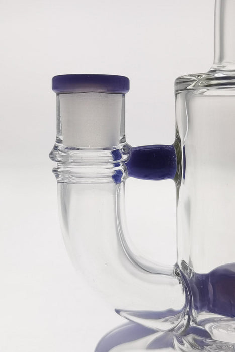 TAG - 7" Bent Neck Fixed Showerhead Puck Diffuser 44x4MM (14MM Female)