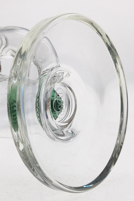 TAG - 7" Bent Neck Fixed Showerhead Puck Diffuser 44x4MM (14MM Female)