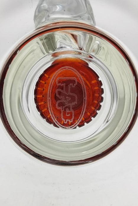 TAG - 7" Bent Neck Fixed Showerhead Puck Diffuser 44x4MM (14MM Female)