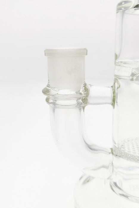 TAG - 9.5" Bent Neck Honeycomb with Spinning Splashguard (18MM Female)