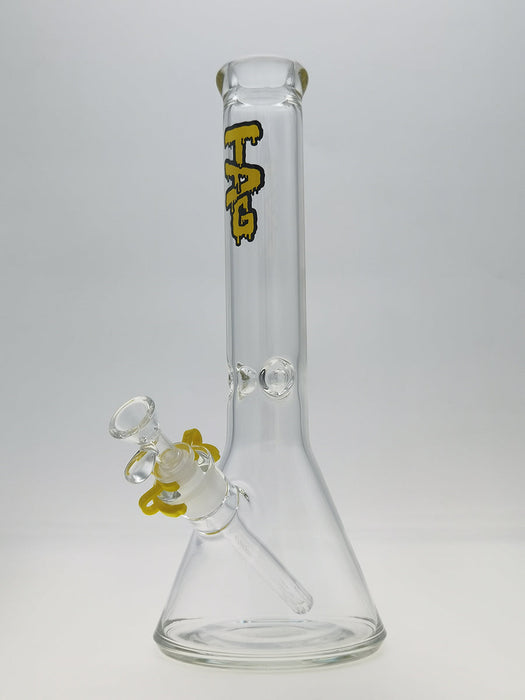TAG - 14" Beaker 50x5MM - 18/14MM Downstem (4.00")