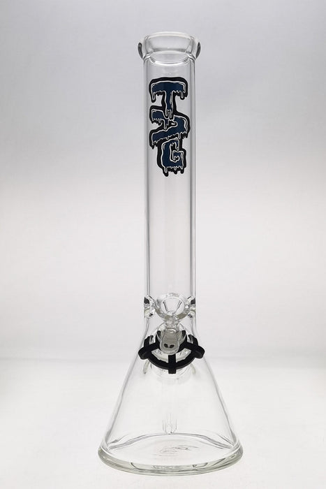 TAG - 16" Beaker 50x5MM - 18/14MM Downstem (4.00")