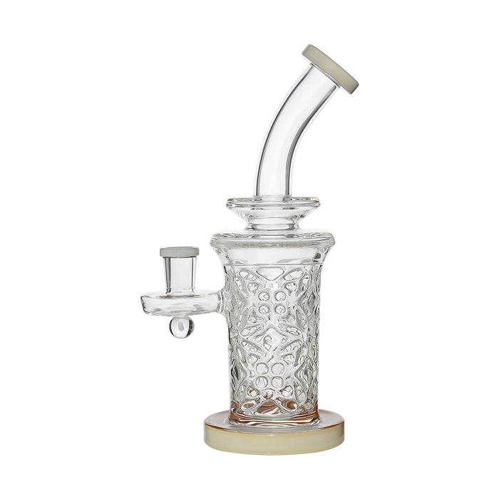 Calibear Flared Helix Carved Dab Rig Series