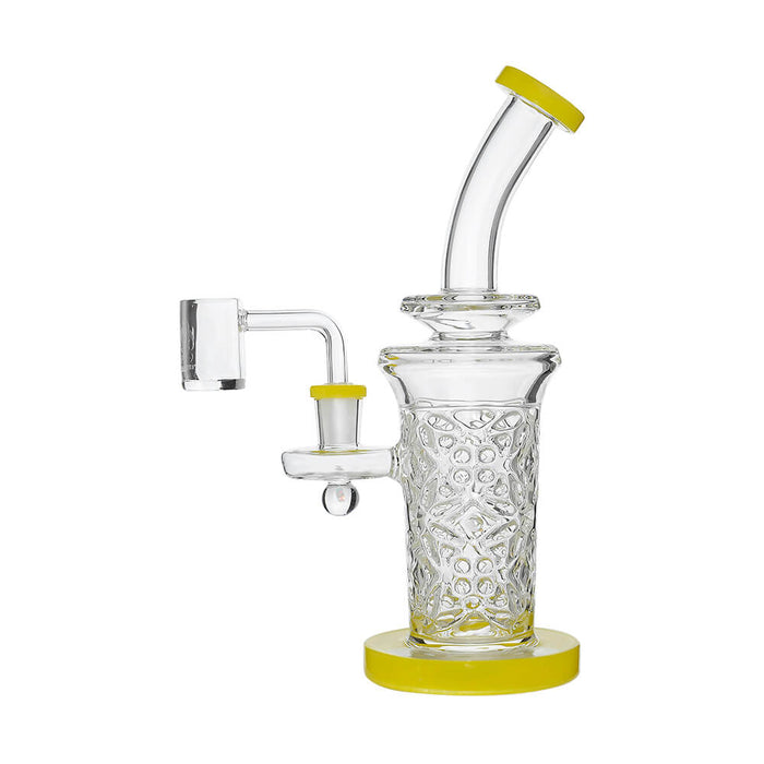 FLARED HELIX CARVED DAB RIG SERIES