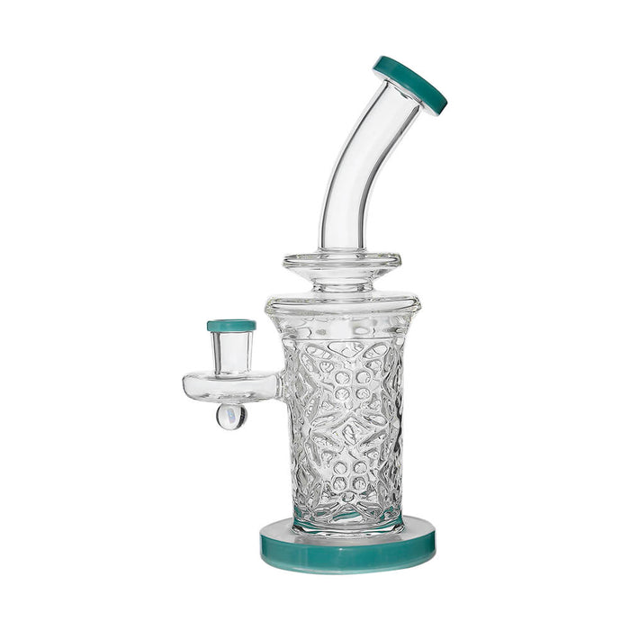 Calibear Flared Helix Carved Dab Rig Series