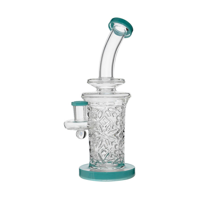 FLARED HELIX CARVED DAB RIG SERIES