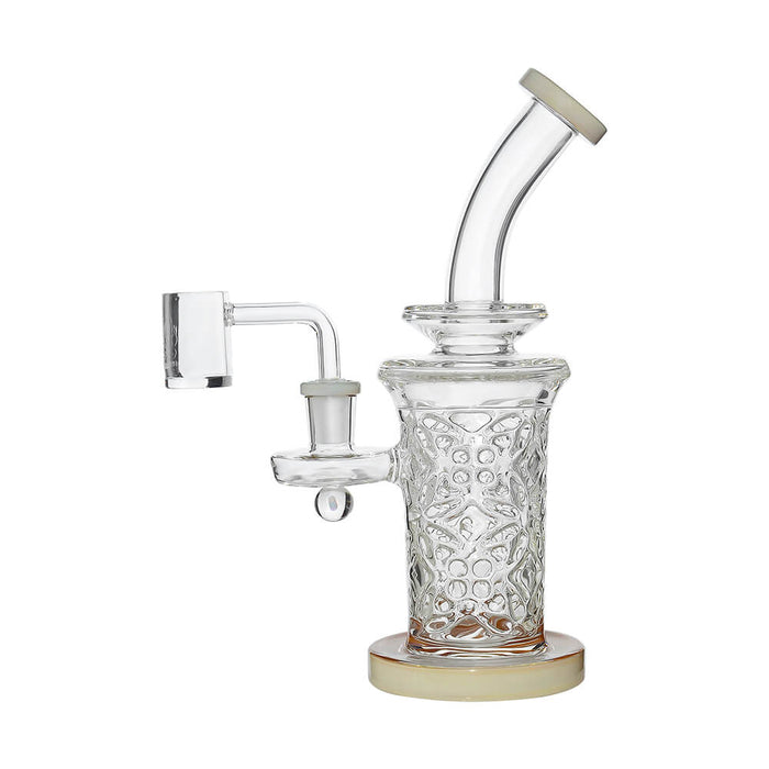 FLARED HELIX CARVED DAB RIG SERIES