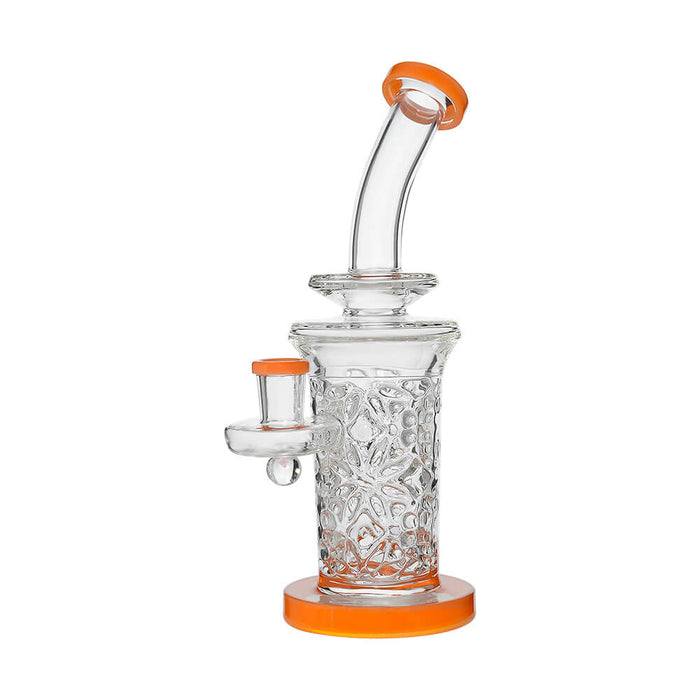 FLARED HELIX CARVED DAB RIG SERIES