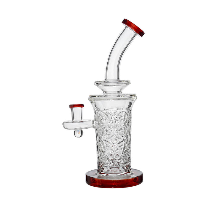 Calibear Flared Helix Carved Dab Rig Series