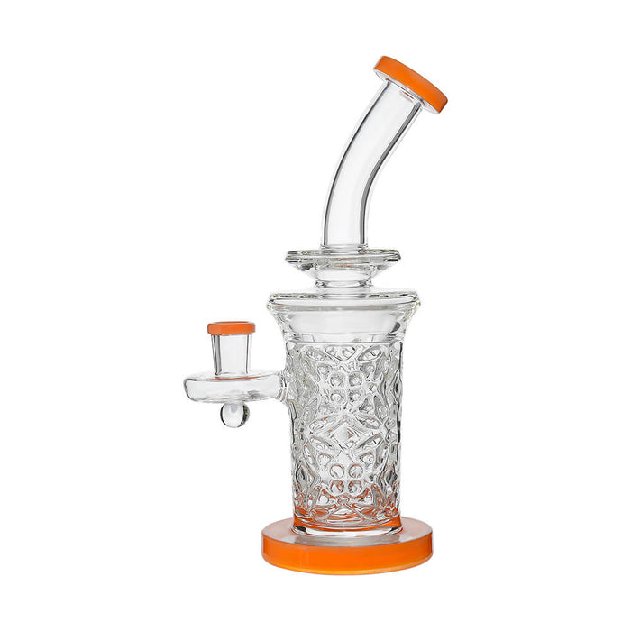 FLARED HELIX CARVED DAB RIG SERIES