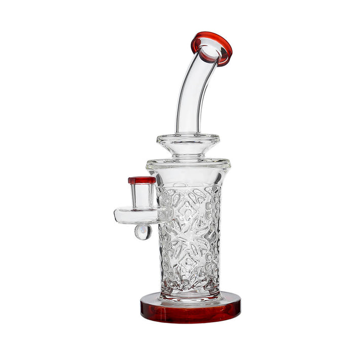 Calibear Flared Helix Carved Dab Rig Series