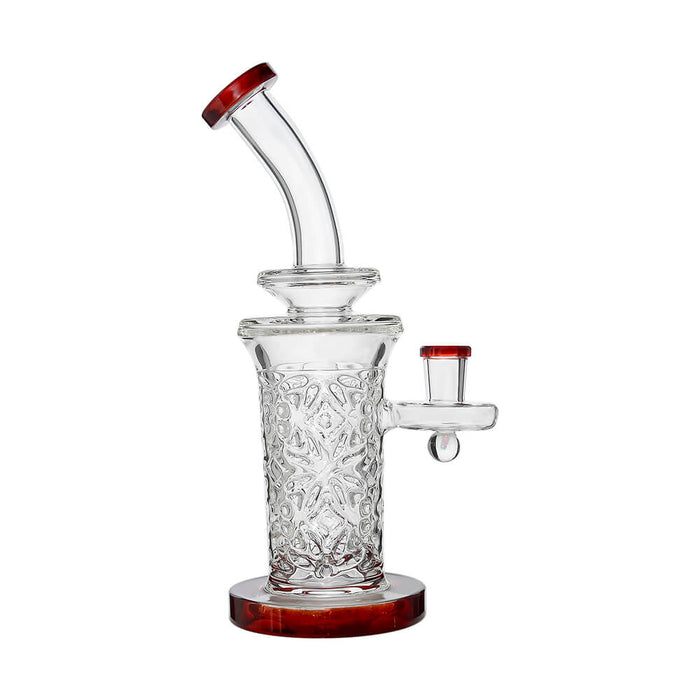 FLARED HELIX CARVED DAB RIG SERIES