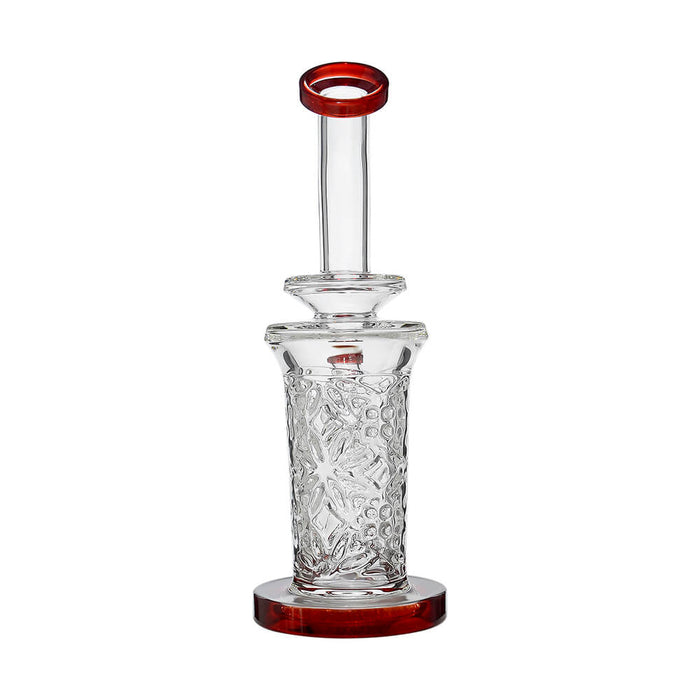 FLARED HELIX CARVED DAB RIG SERIES