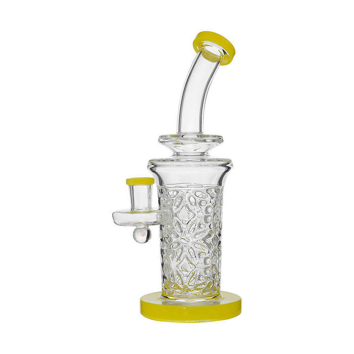 Calibear Flared Helix Carved Dab Rig Series