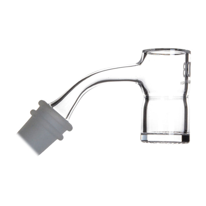 Full Weld Waffle Banger with Splash Guard - 14.5mm Quartz Banger