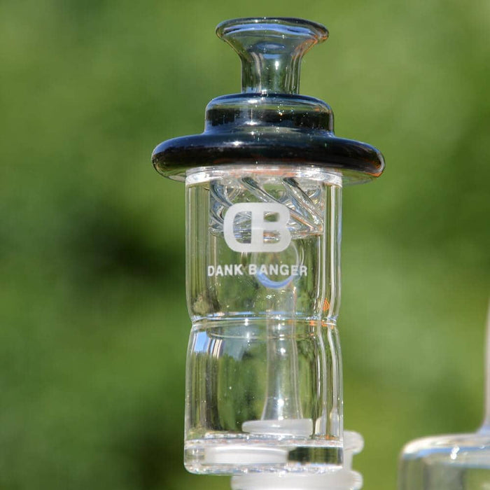 Full Weld Waffle Banger with Splash Guard - 14.5mm Quartz Banger