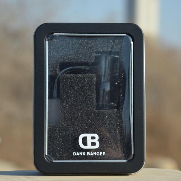 Full Weld Waffle Banger with Splash Guard - 14.5mm Quartz Banger