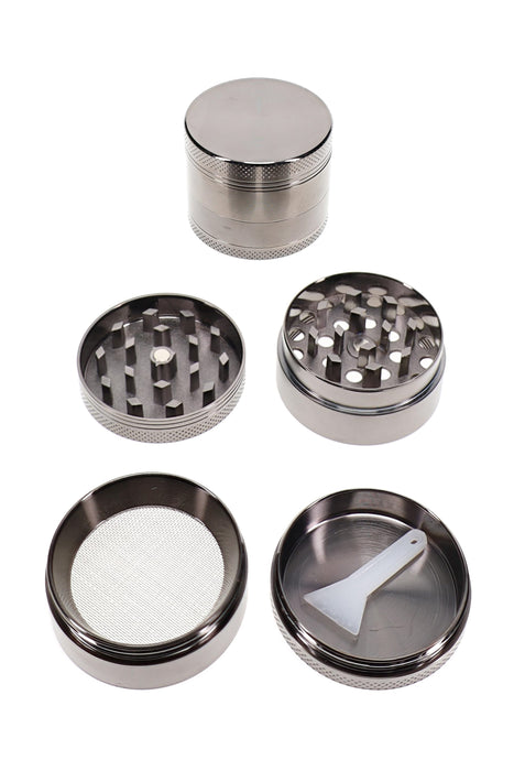 4-Part Metal Herb Grinder “Pocket Puck” – 1½″