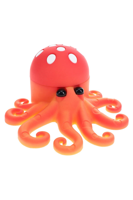 Octopus Metal Herb Grinder “Tentacle Twist” – 1¾″ – Assorted Colors