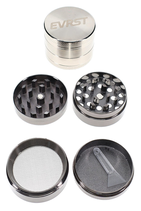 EVRST 4-Part Metal Herb Grinder – 1½″, 2″, 2½″, 3″ – Assorted