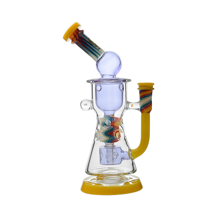 Calibear WigWag Seed Of Life Percolator Incycler Dab Rig