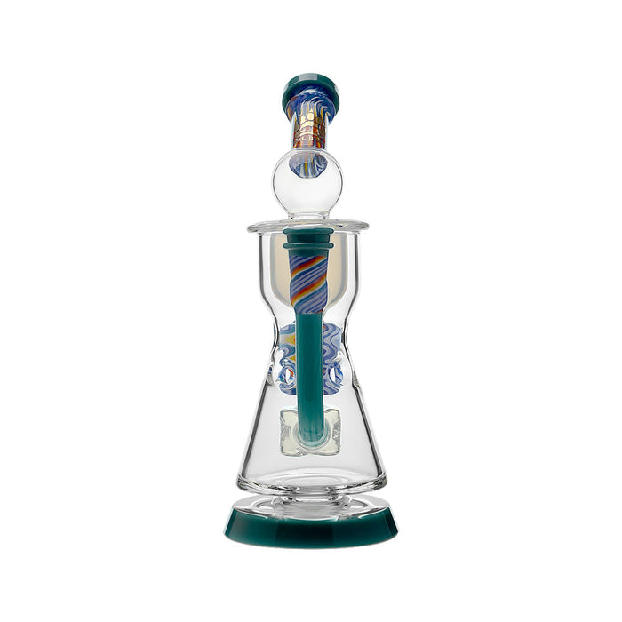 Calibear WigWag Seed Of Life Percolator Incycler Dab Rig