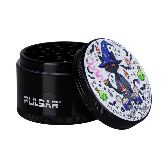 6PC DISPLAY - Pulsar Design Series Grinder - 2.5" / 4pc / Assorted Designs