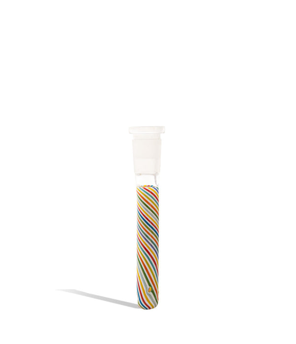 3.5 inch 14mm Downstem with Chromatic Swirl Design