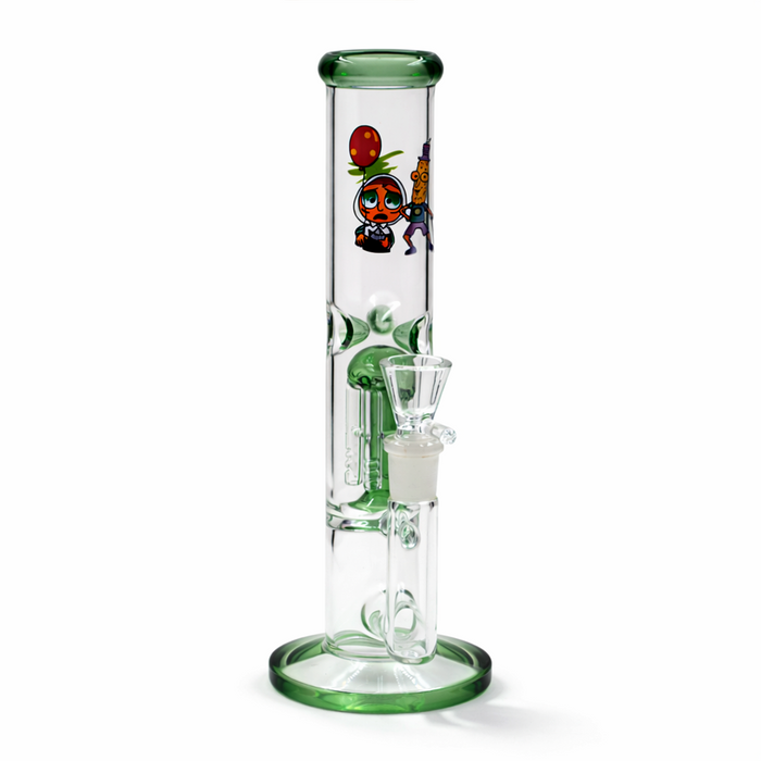 Galactic 6-Arm Straight Tube Bong