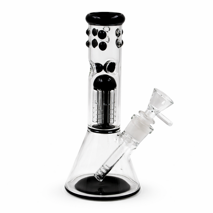 Aurora Grove 8” Rock Glass Beaker Bong