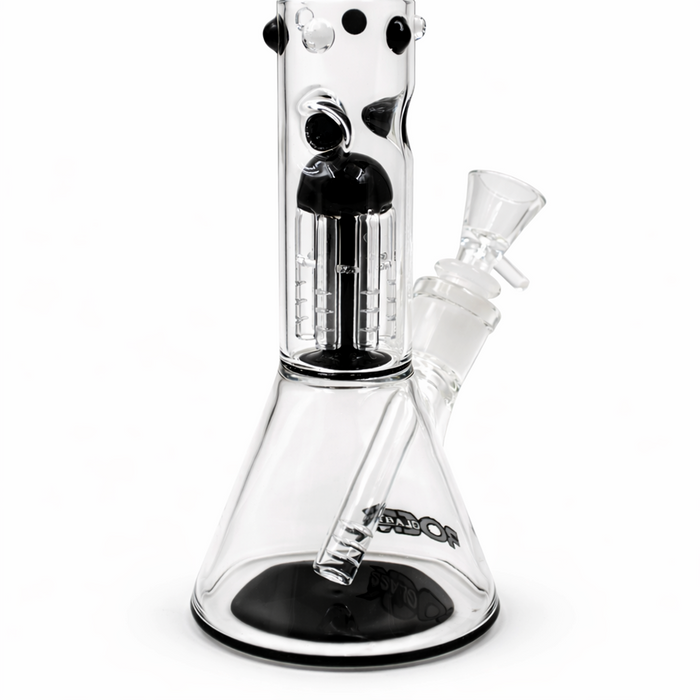 Aurora Grove 8” Rock Glass Beaker Bong