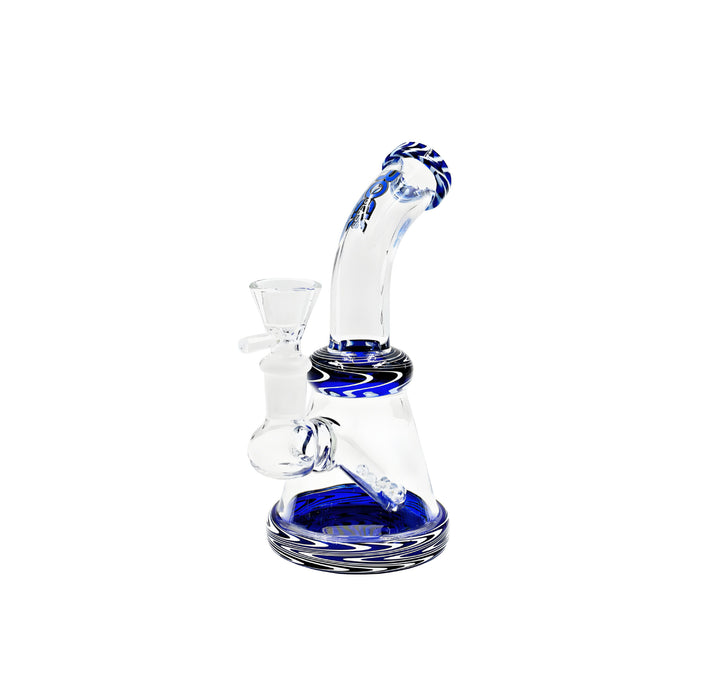 Rock Glass 7" Bell Bong