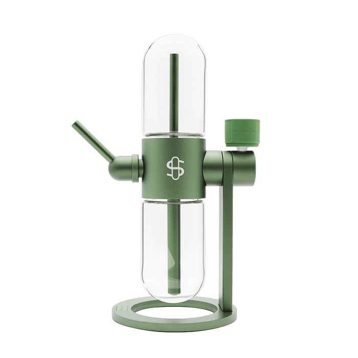 Stündenglass Gravity Infuser - Olive Green | 360° Gravity Hookah