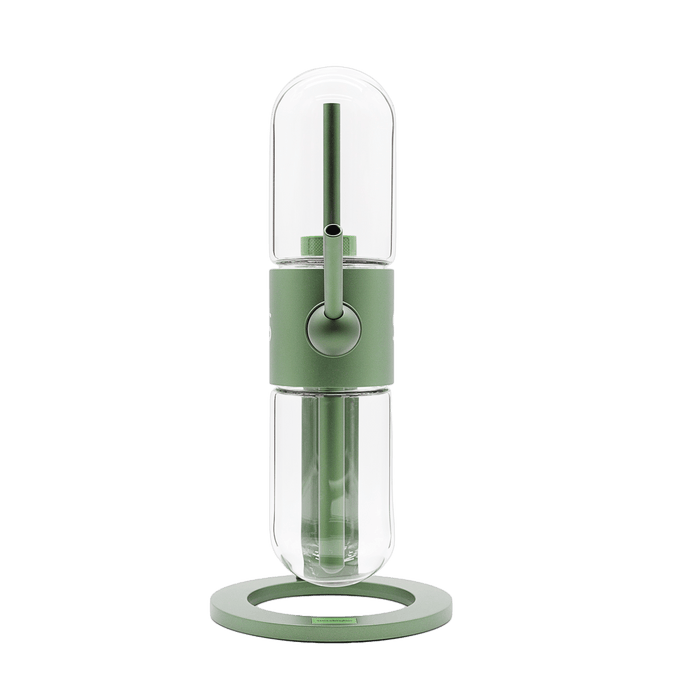 Stündenglass Gravity Infuser - Olive Green | 360° Gravity Hookah