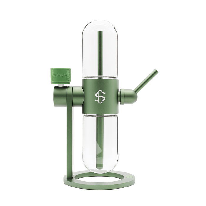 Stündenglass Gravity Infuser - Olive Green | 360° Gravity Hookah