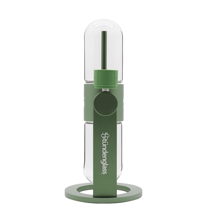 Stündenglass Gravity Infuser - Olive Green | 360° Gravity Hookah