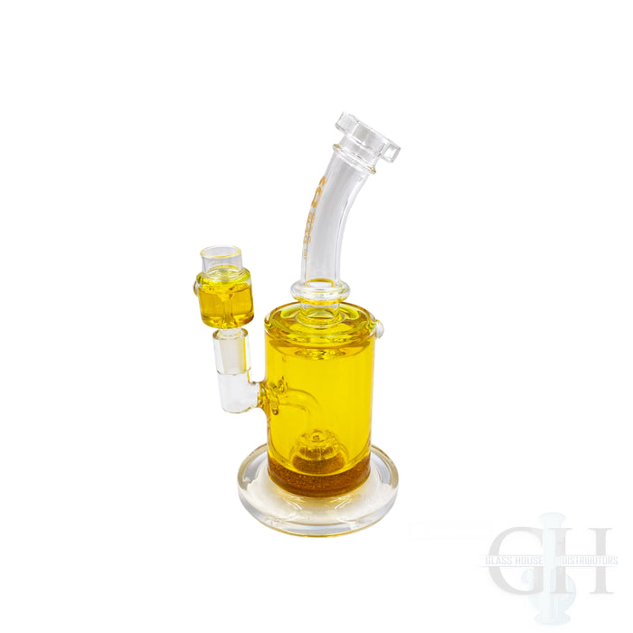Rock Glass 10" Glycerin Chiller Water Pipe