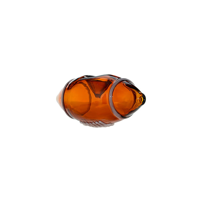 HANDMADE GLASS FISHBONE SPOON PIPE