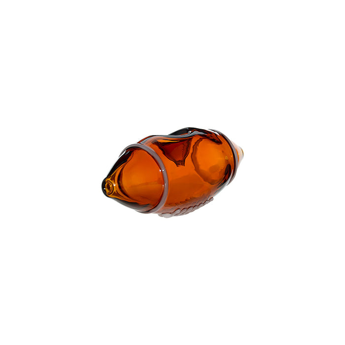 HANDMADE GLASS FISHBONE SPOON PIPE