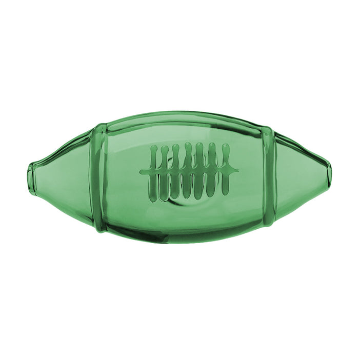 HANDMADE GLASS FISHBONE SPOON PIPE
