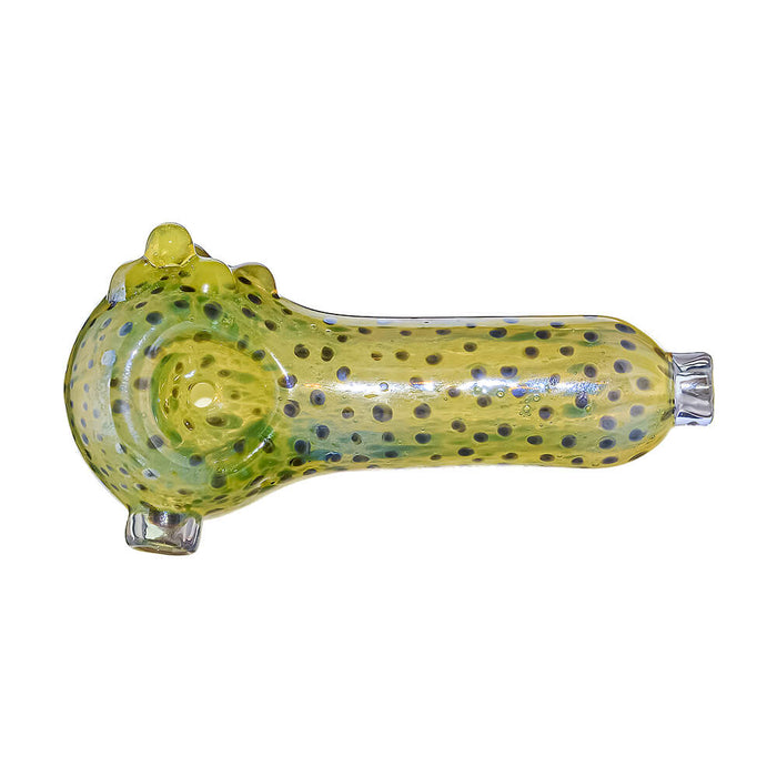 Calibear Handmade Glass Fish Spoon Pipe