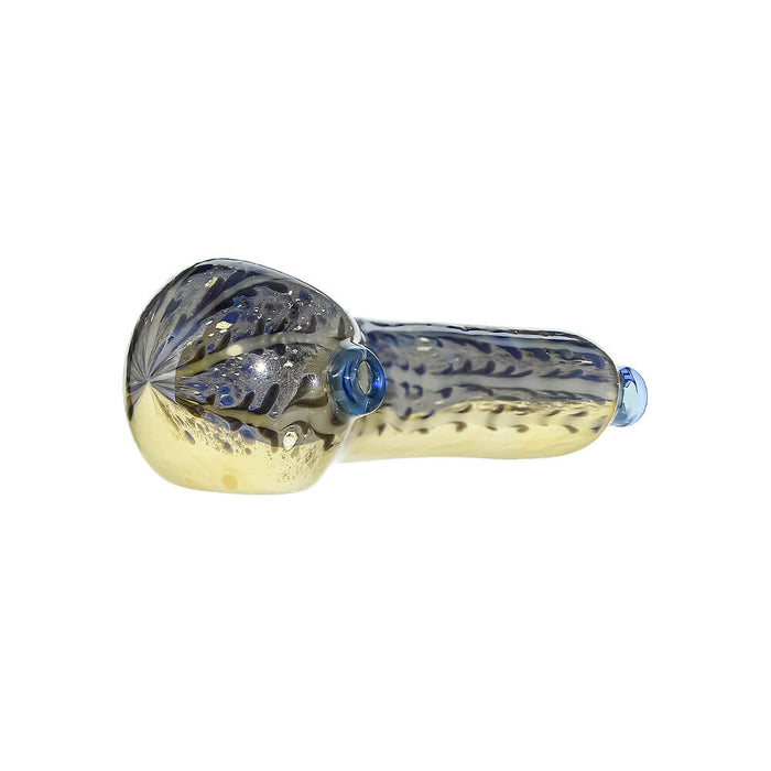 HANDMADE GLASS FISH SPOON PIPE