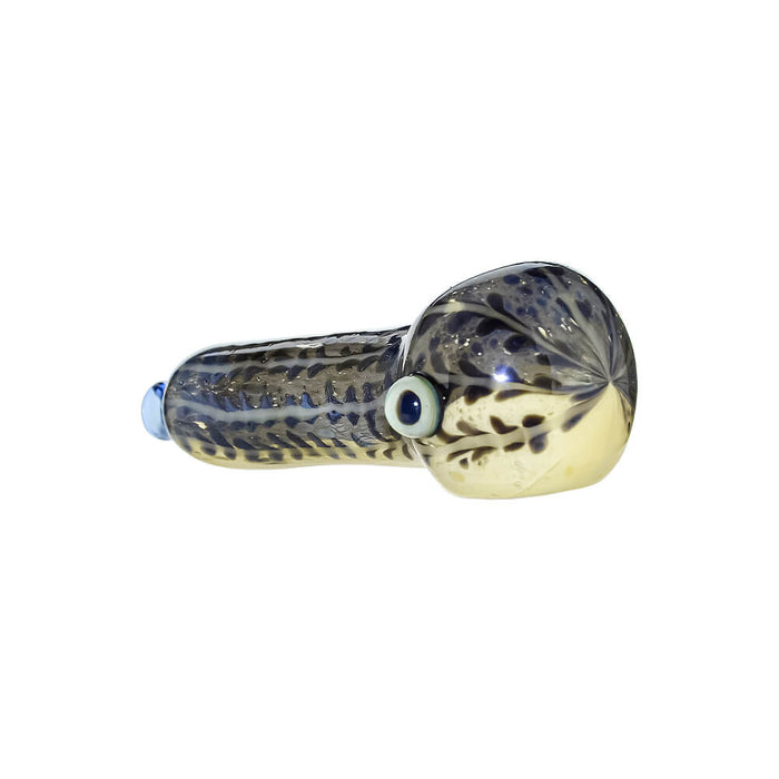 HANDMADE GLASS FISH SPOON PIPE