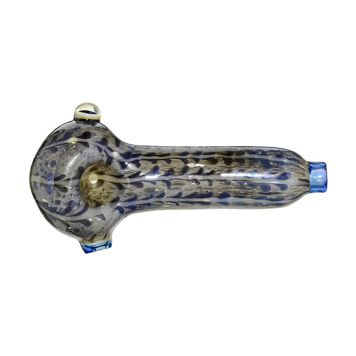 HANDMADE GLASS FISH SPOON PIPE