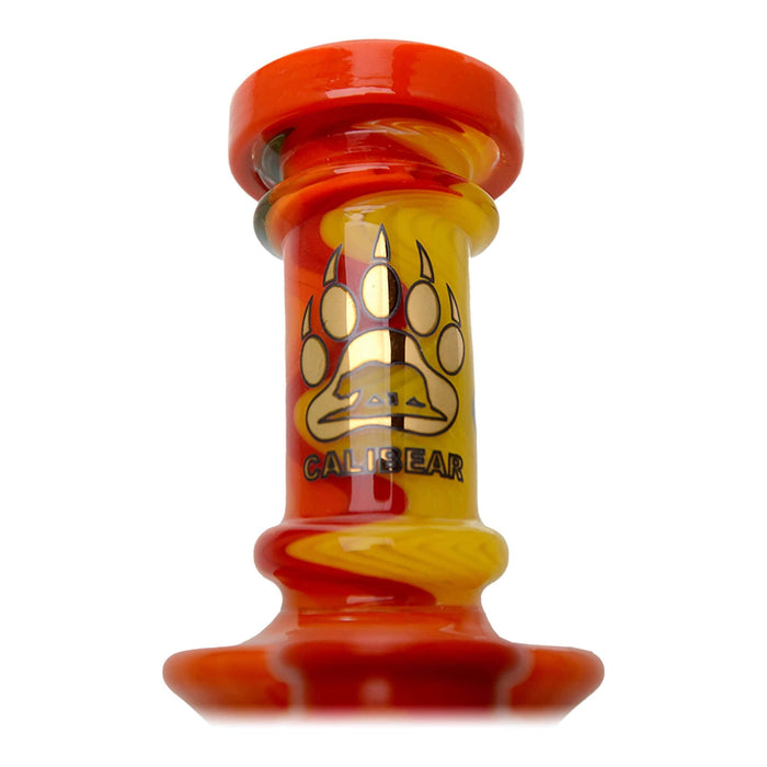 CALIBEAR HEADY WIGWAG BALL RIG WITH ENCASED OPAL FLOWER OF LIFE PERC