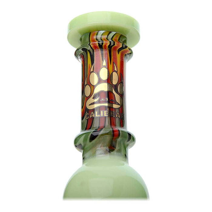 Calibear Heady Wigwag Klein Recycler W/ Encased Opal