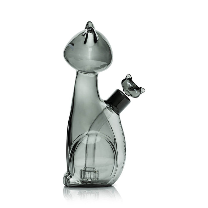 Hemper Alley Cats XL Cat Glass Bong – 9.5″ – 14.5 mm