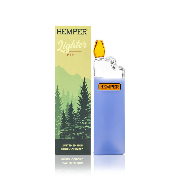 Hemper Bowlman Lighter Glass Hand Pipe – 5″