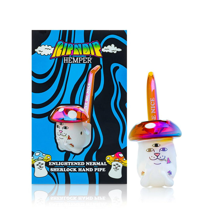 RIPNDIP x HEMPER - Enlightened Nermal Sherlock Pipe
