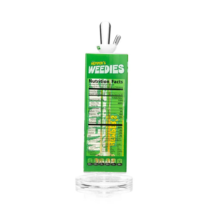 Hemper Weedies Cereal Box XL Glass Bong